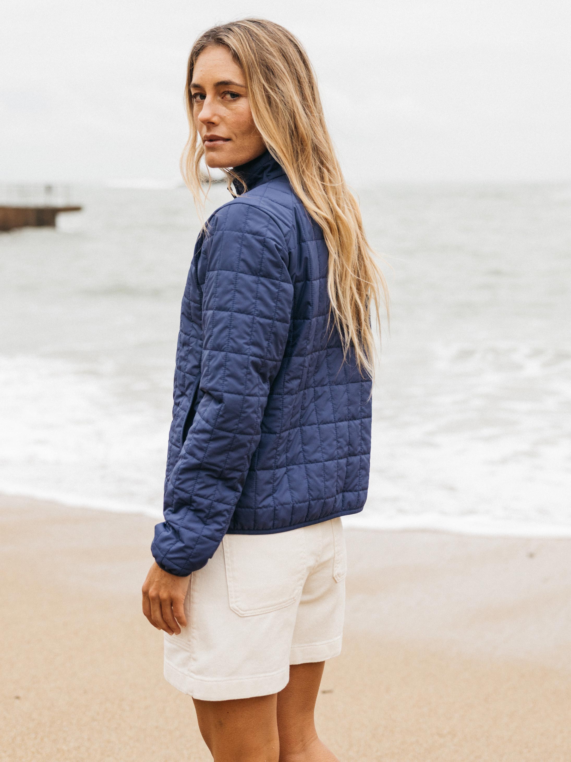Insulated Jacket in Navy - Firecrest