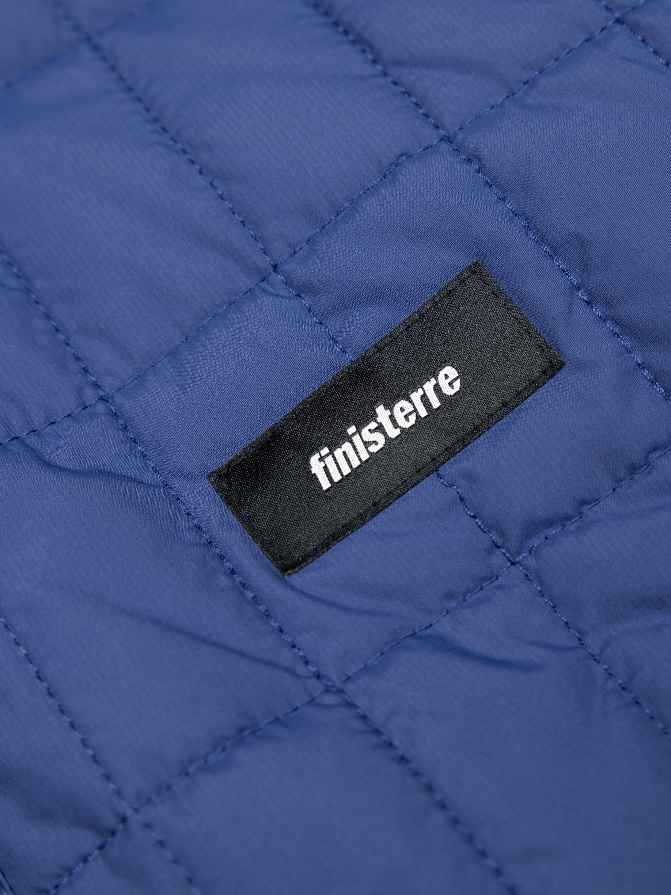 Insulated Hooded Jacket in Navy - Firecrest