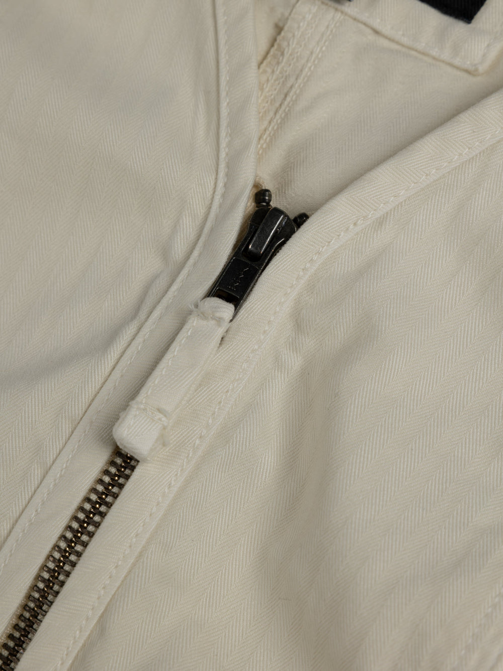 Organic Cotton Gilet in Ecru - Croft