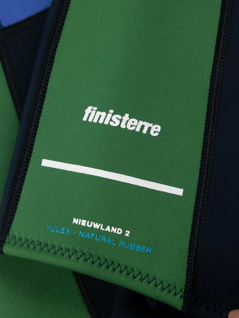 Natural Rubber Yulex Pant in Navy/Lake/Green - Kaia
