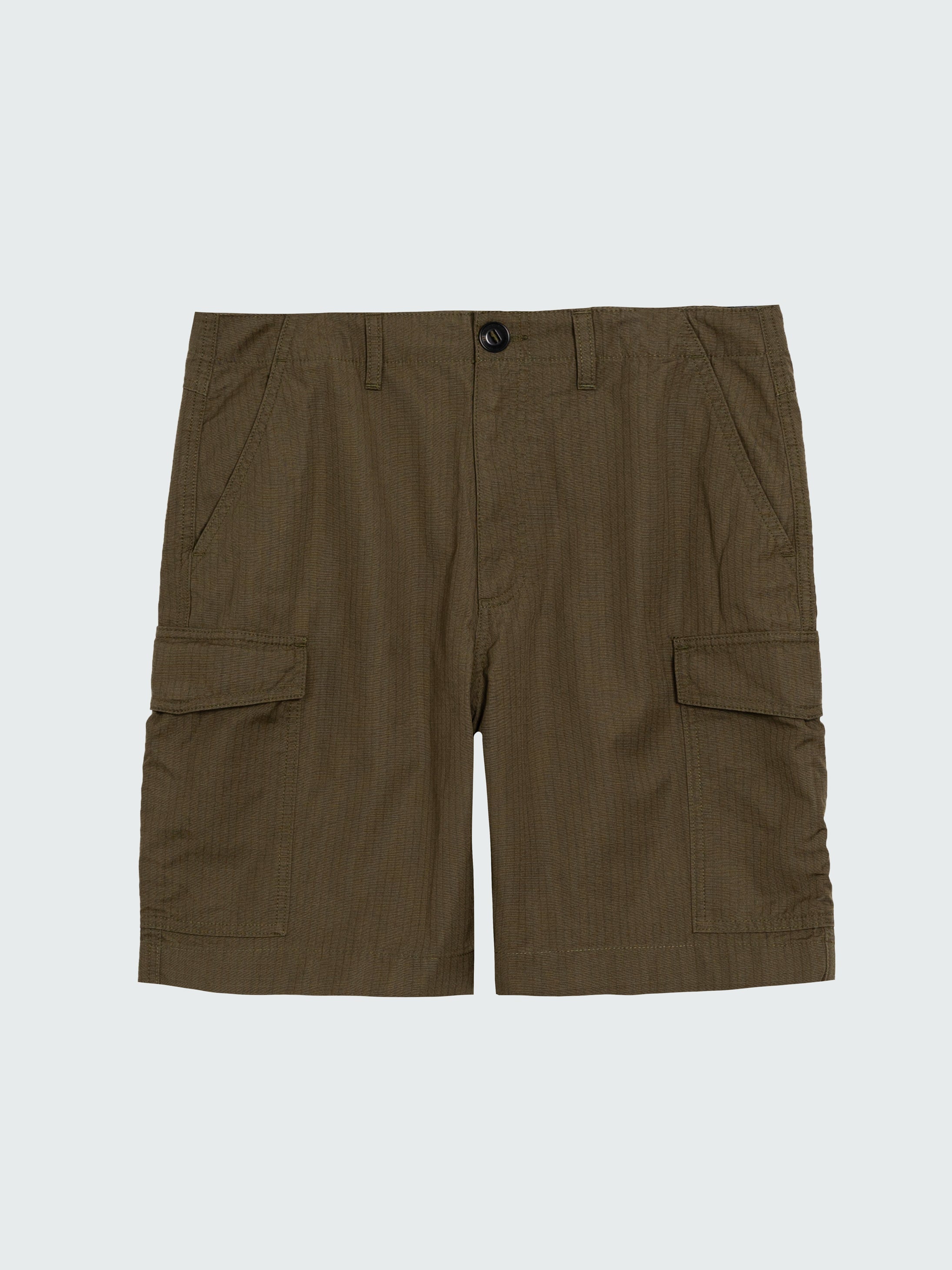 Organic Cotton Cargo Shorts in Olive - Clipper