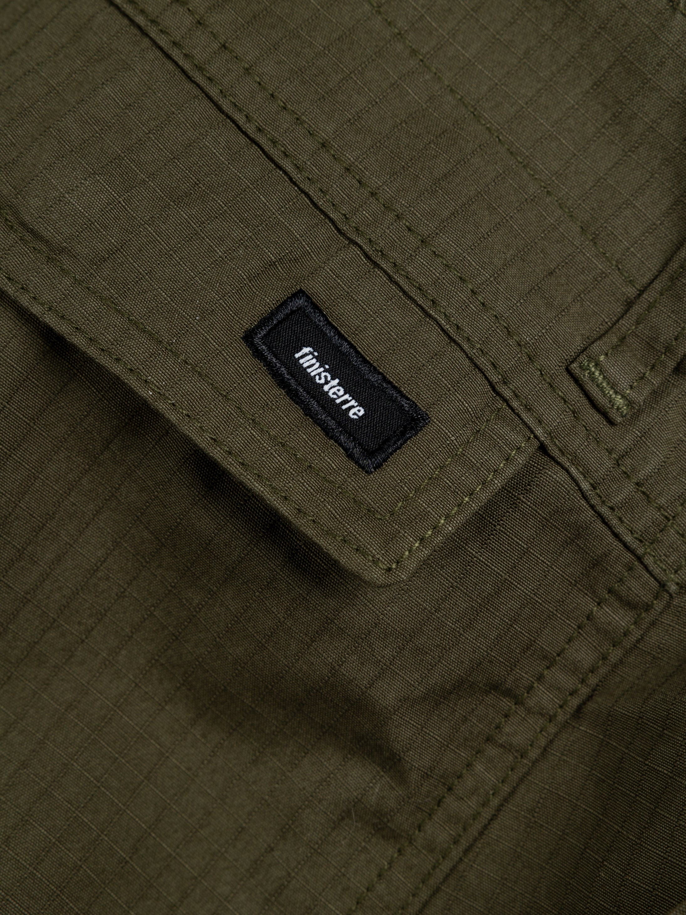 Organic Cotton Cargo Trouser in Olive - Clipper