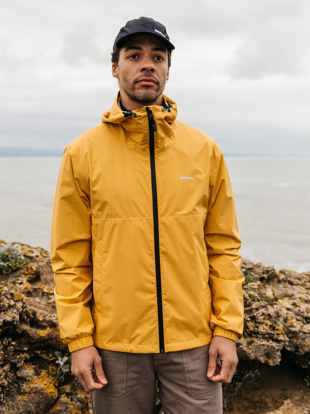 Recycled Waterproof Jacket in Orange - Rainbird