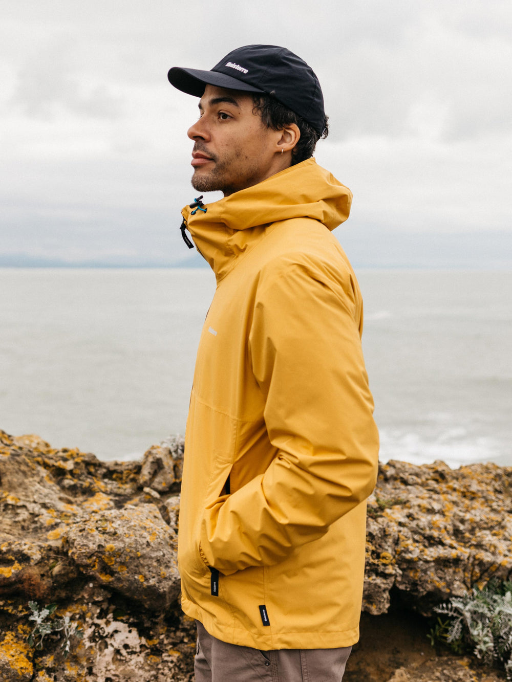 Recycled Waterproof Jacket in Orange - Rainbird