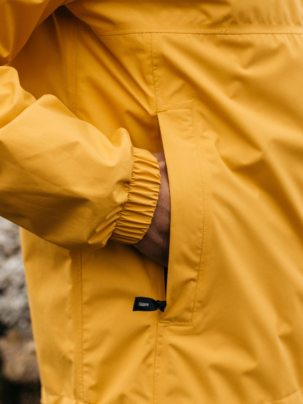 Recycled Waterproof Jacket in Orange - Rainbird