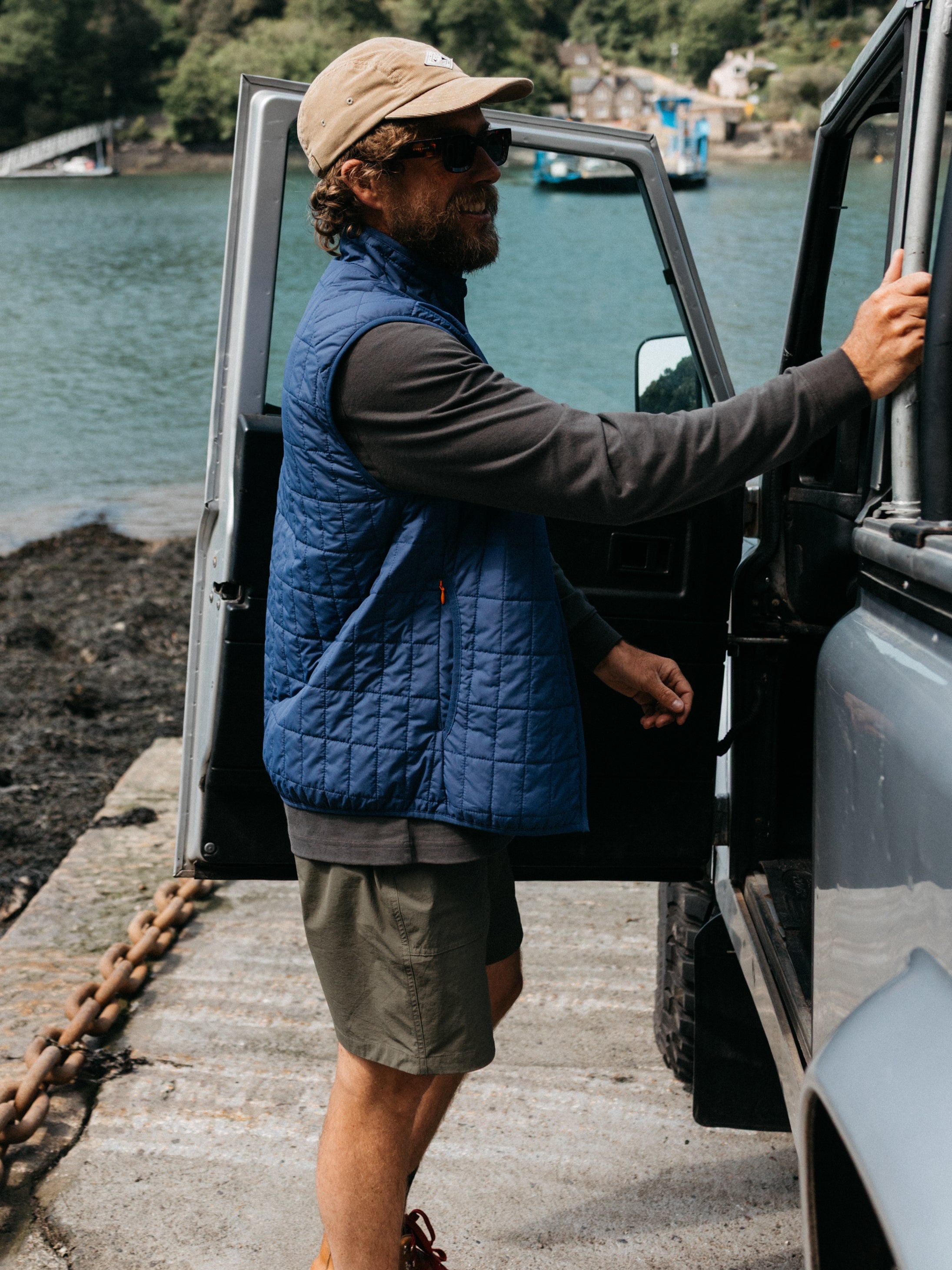 Insulated Gilet in Navy - Firecrest