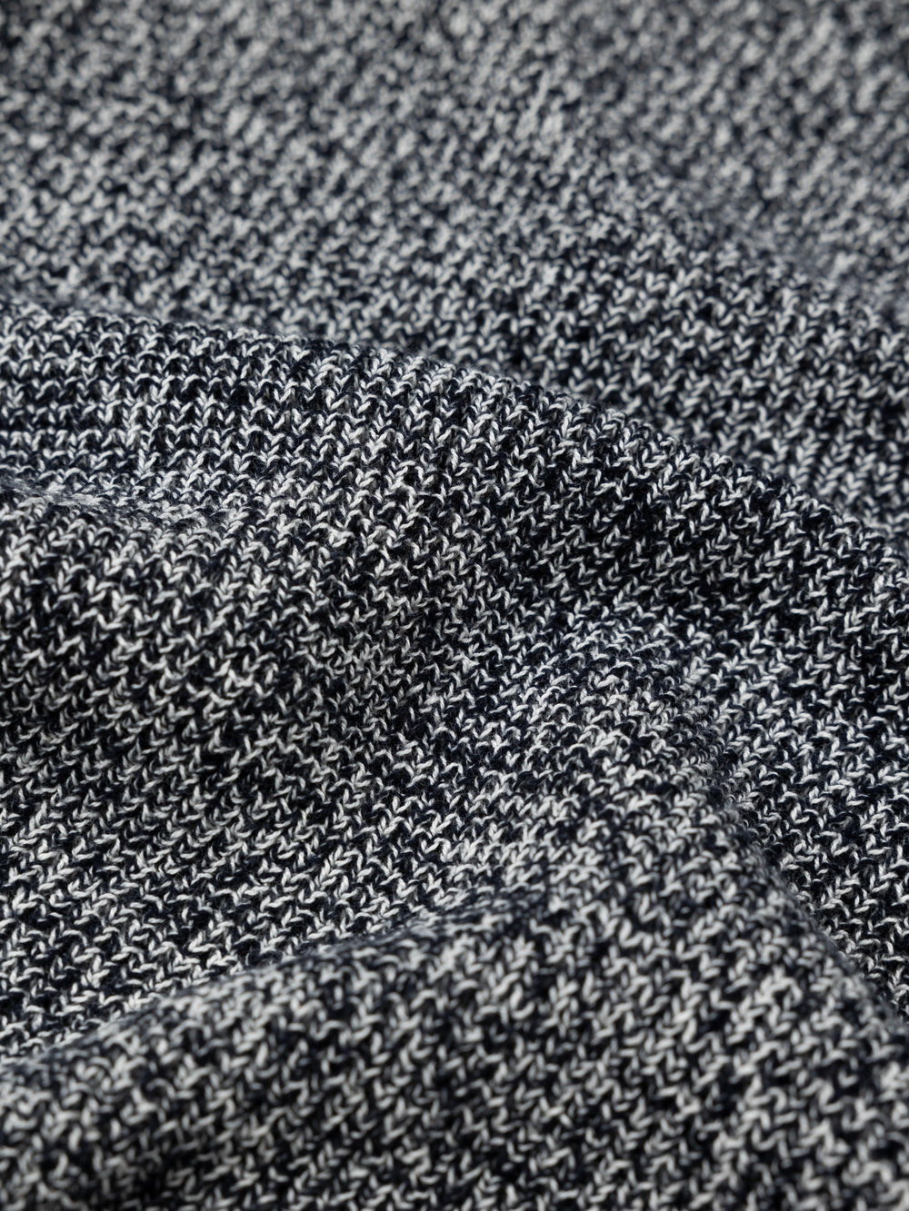 Organic Waffle Knit Navy Jumper - Trippet