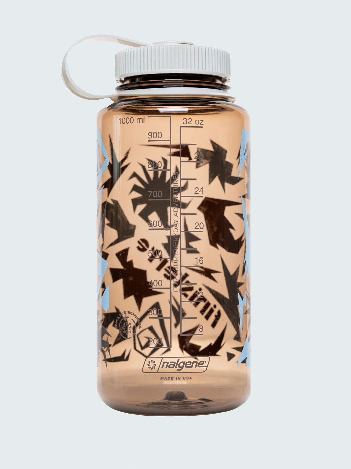 Nalgene Wide Mouth Bottle in Brown