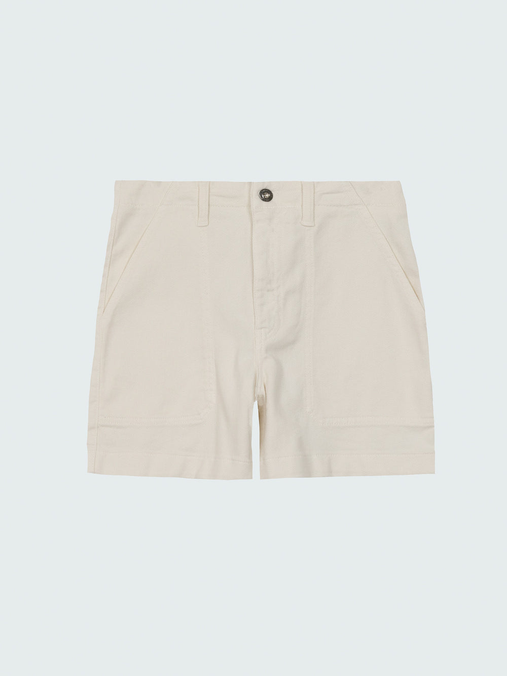 Yarrel Canvas Short in Ecru