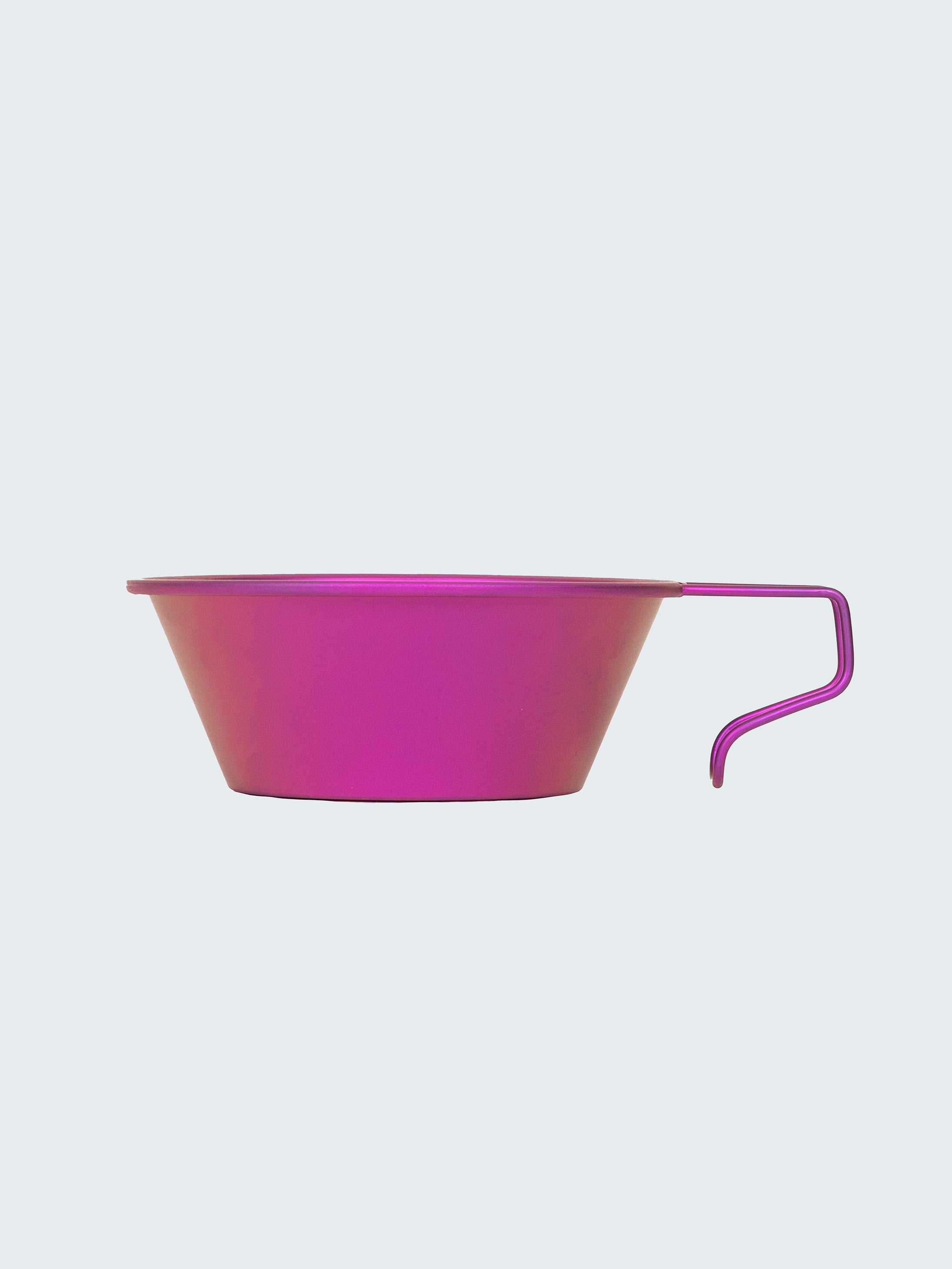Snow Peak + Finisterre Anodised Backpackers Cup in Anodised Pink