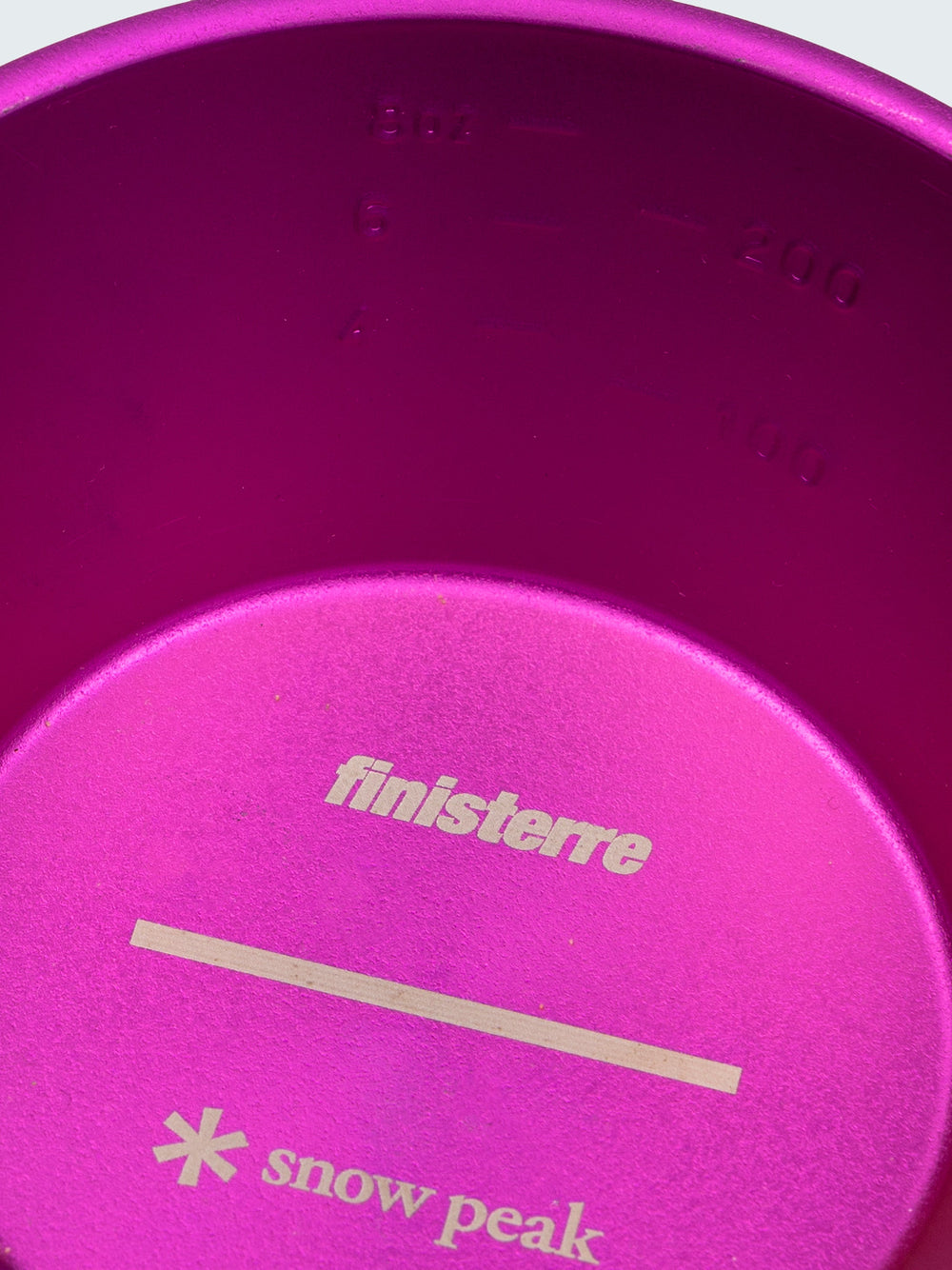 Snow Peak + Finisterre Anodised Backpackers Cup in Anodised Pink