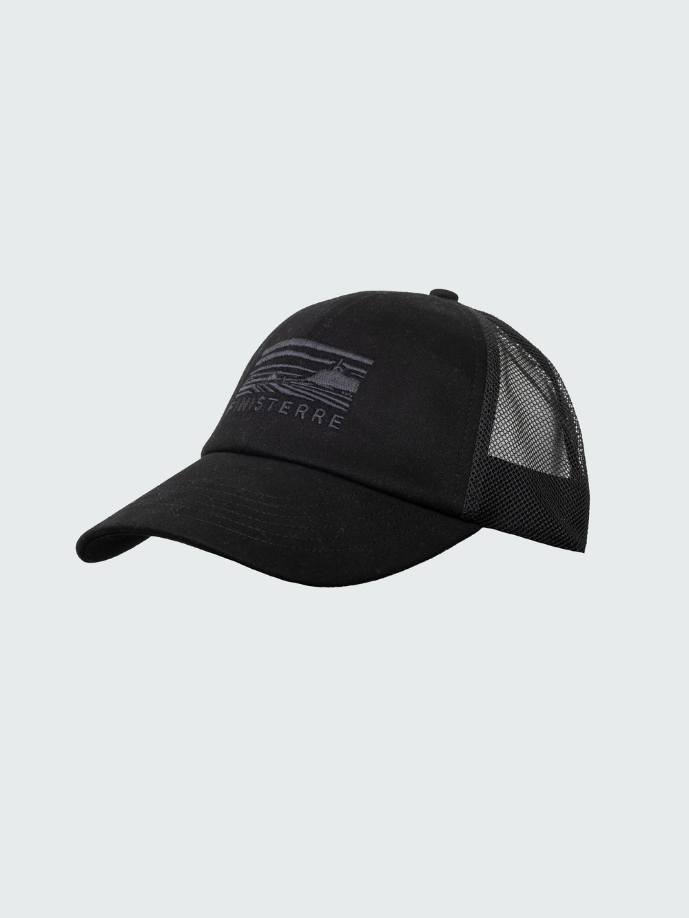Cape Low-Pro Trucker Cap in Black