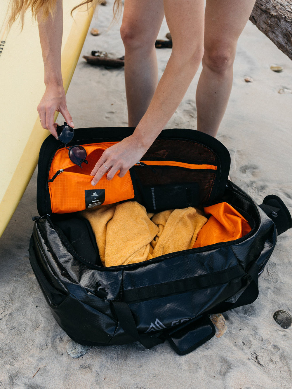 Gregory + Finisterre 60L Duffle Bag - Alpaca