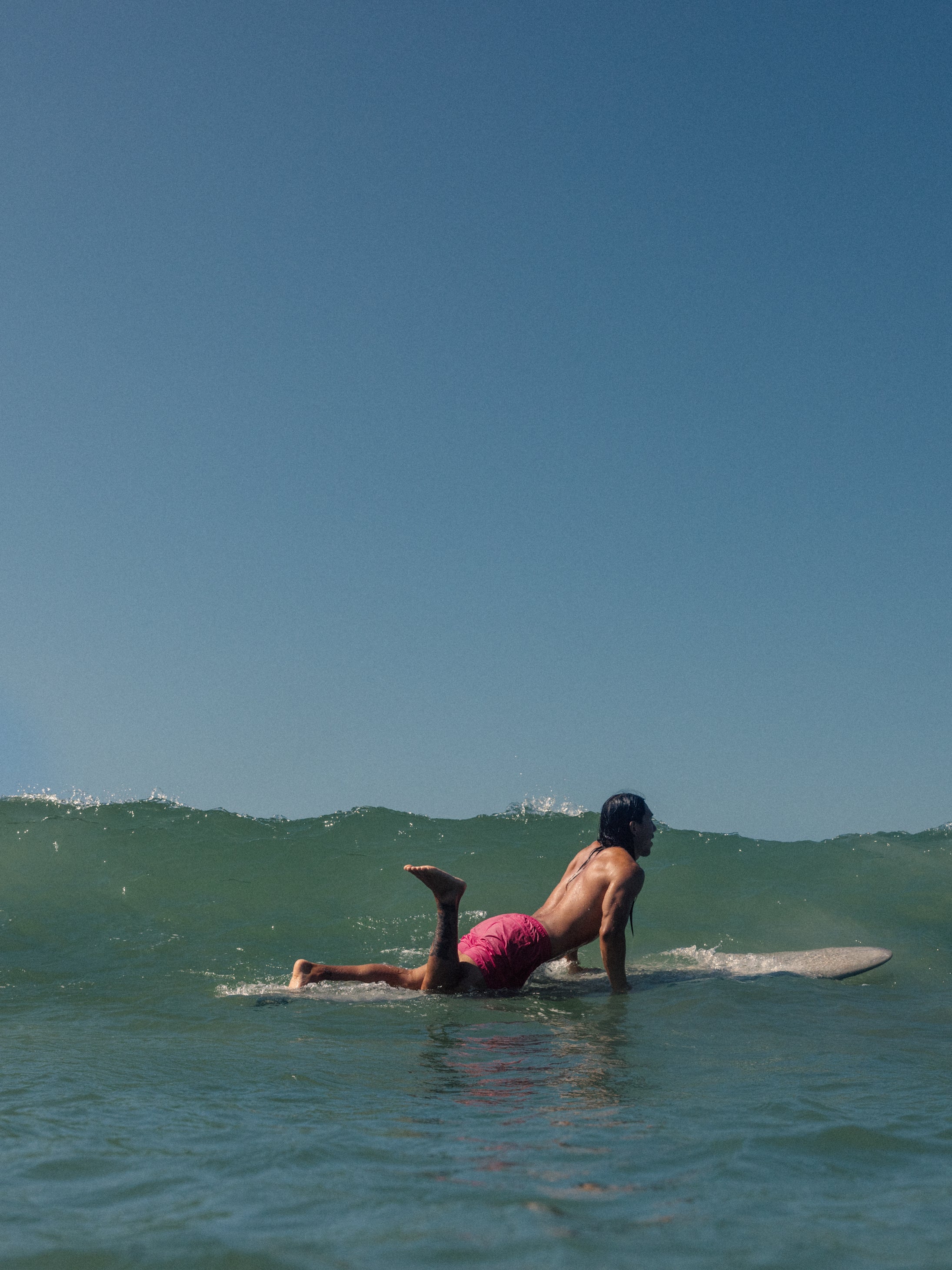 Atlas Swim Short in Radical Pink