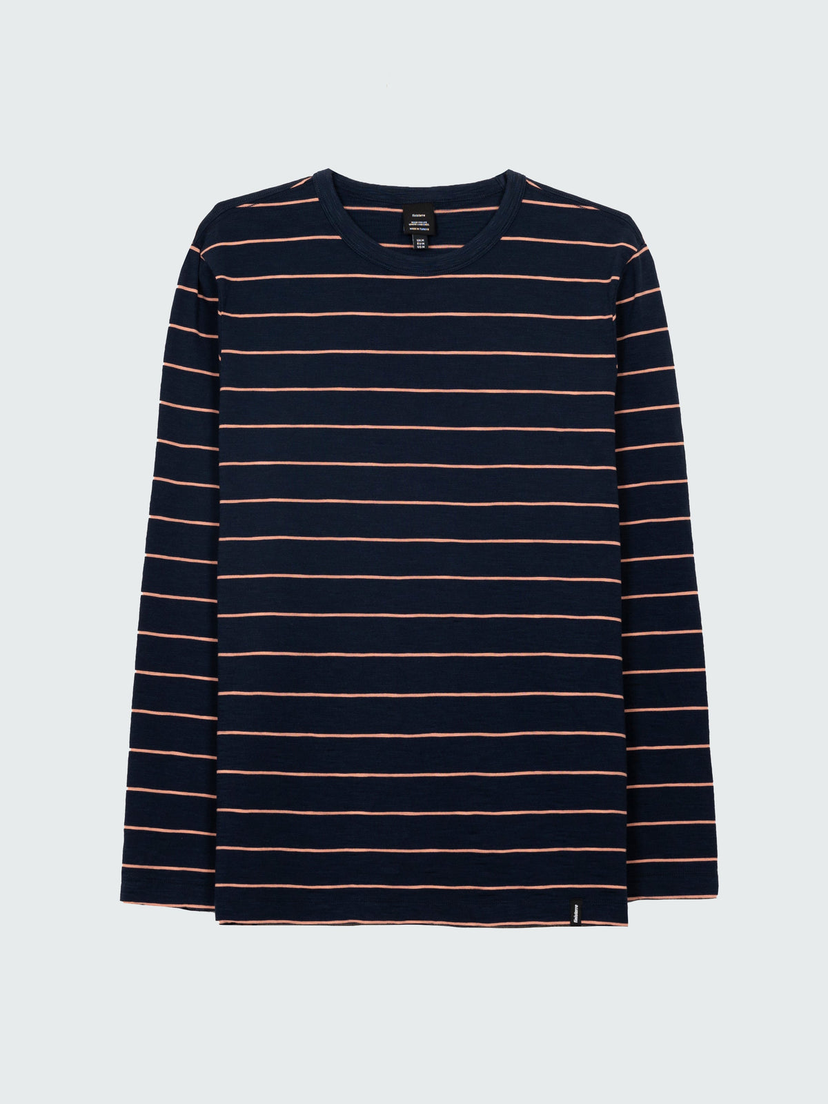 Organic Cotton T-Shirt in Navy Stripe - Channel