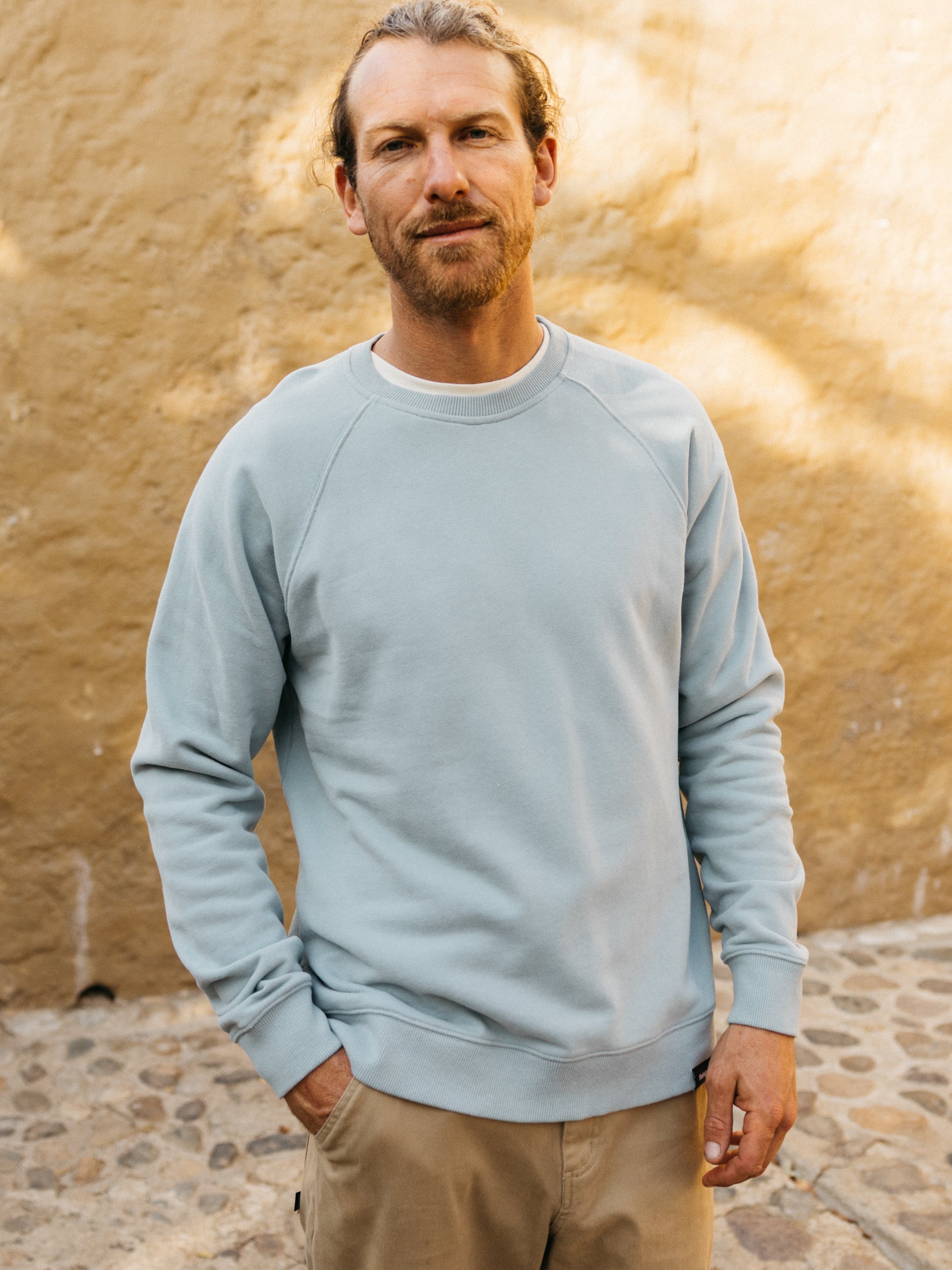 Organic Cotton Sweatshirt in Blue - Coho