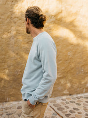 Organic Cotton Sweatshirt in Blue - Coho
