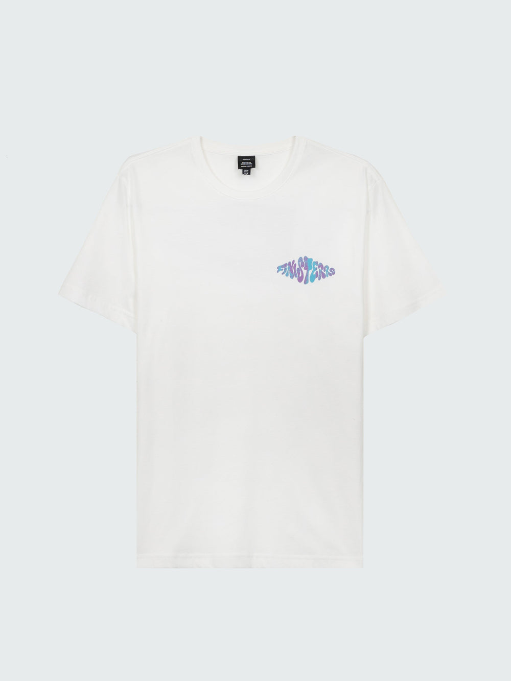 Organic Cotton T-Shirt in White - Diamond Spray
