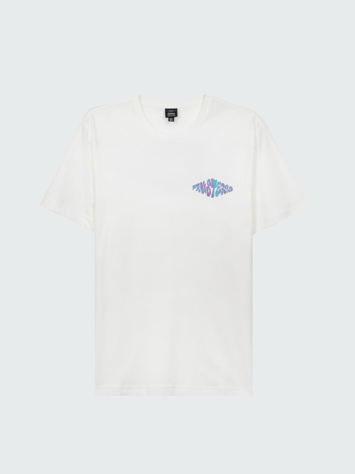 Organic Cotton T-Shirt in White - Diamond Spray