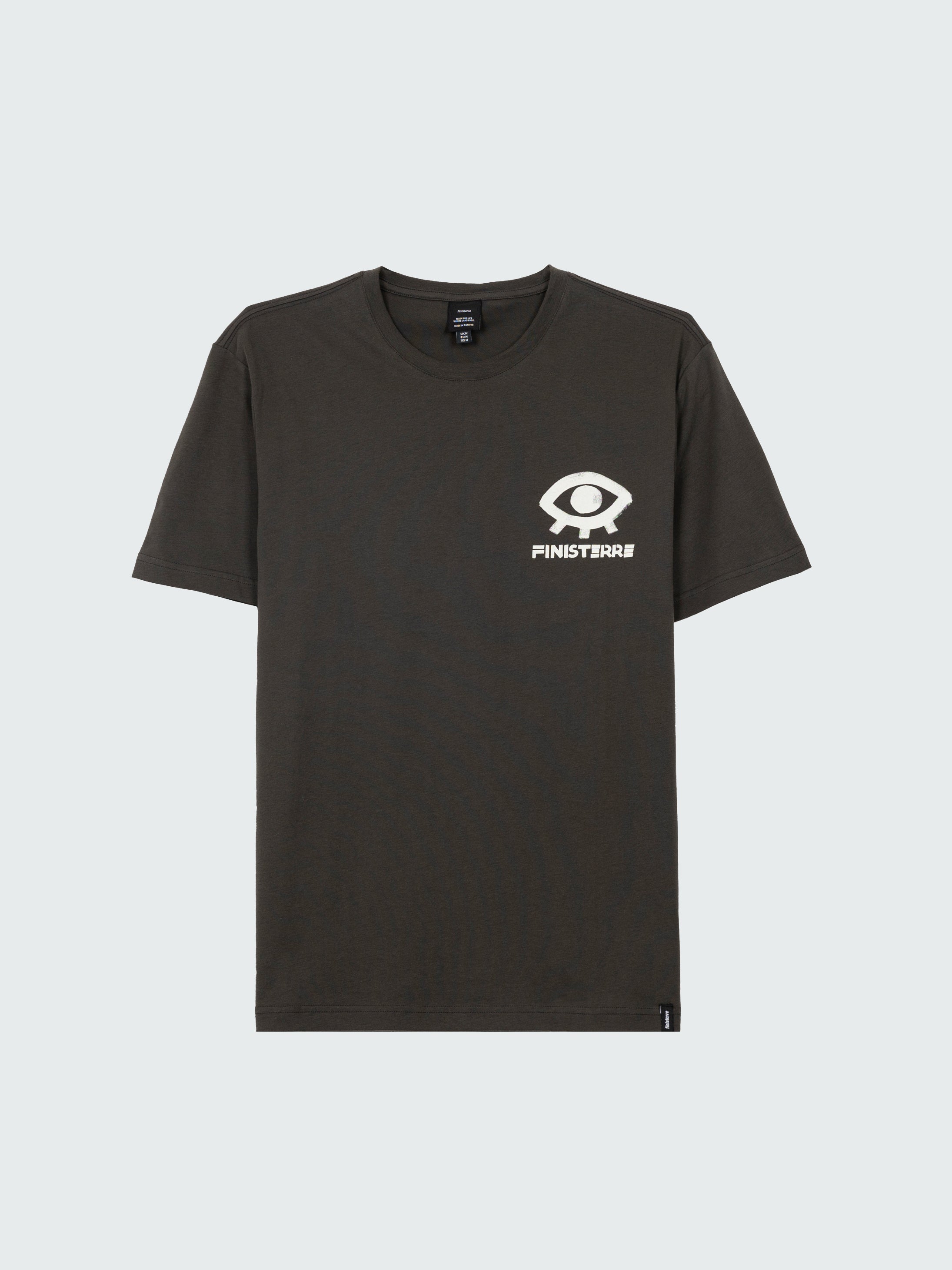 Organic Cotton T-Shirt in Black - Factory Surf