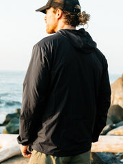 Recycled Windcheater Jacket in Black - Forecast