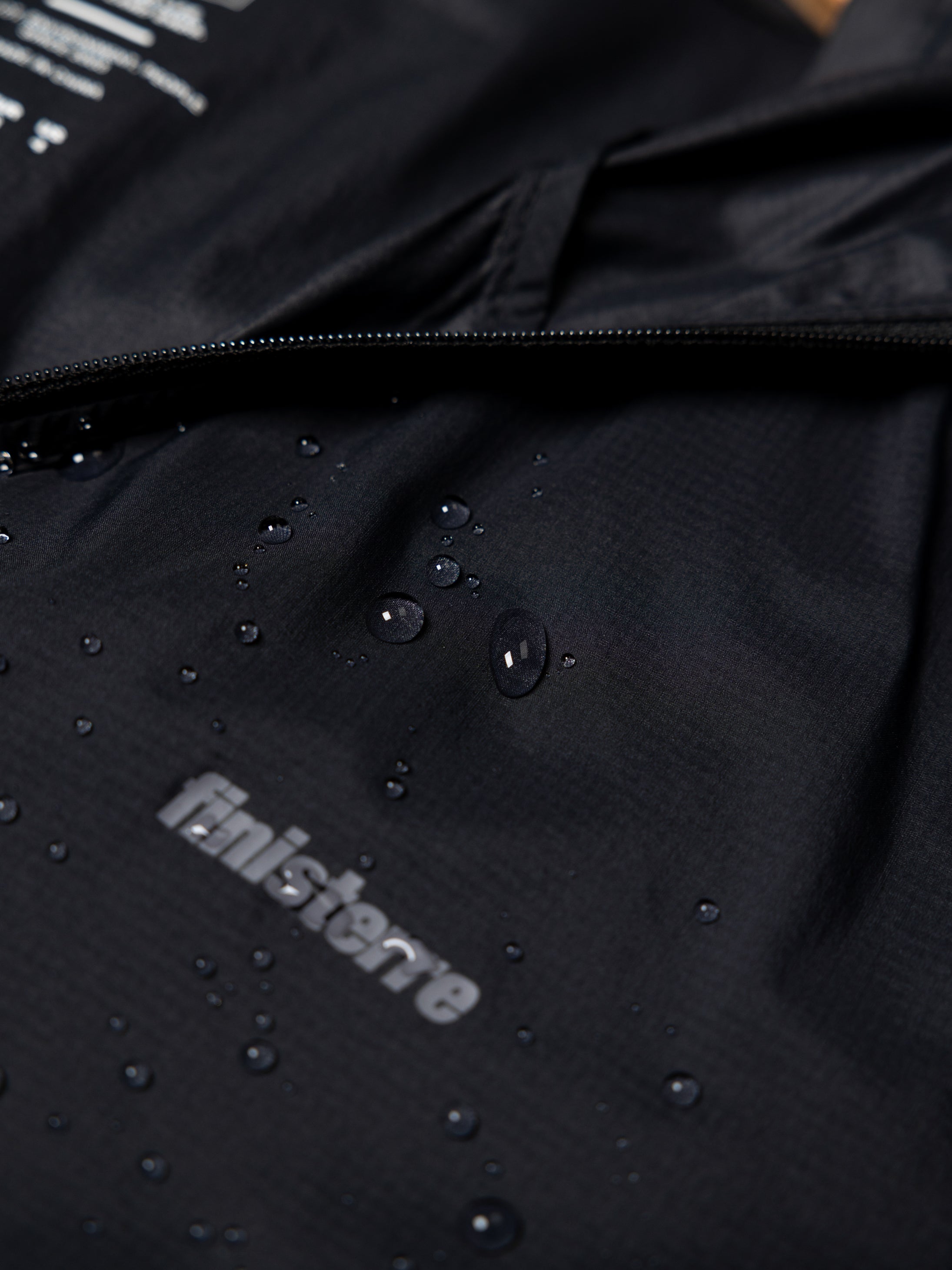 Recycled Windcheater Jacket in Black - Forecast