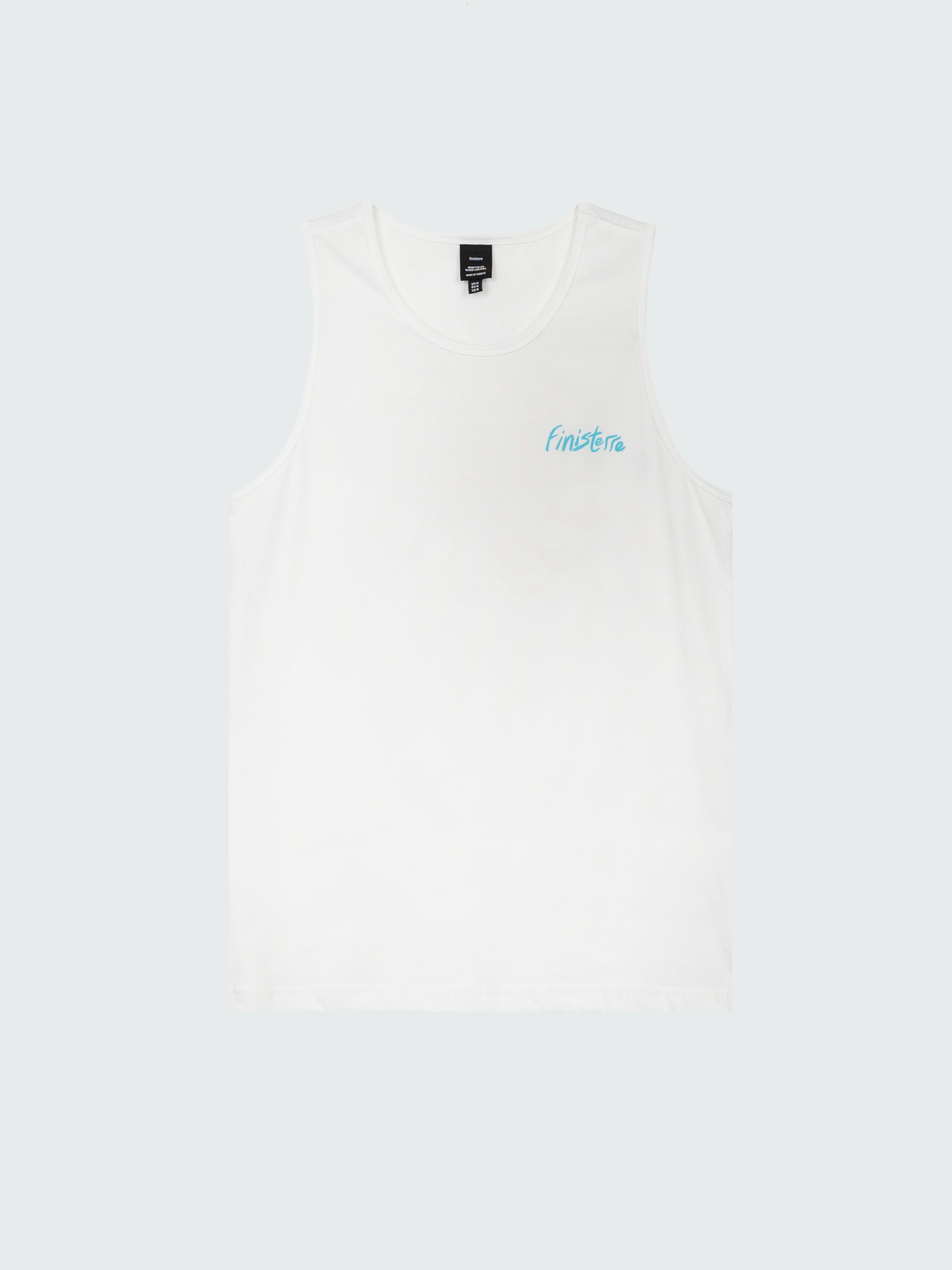 Organic Cotton Vest in White - Howl