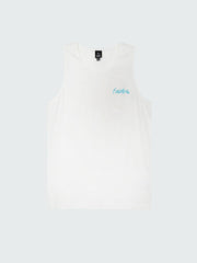 Organic Cotton Vest in White - Howl