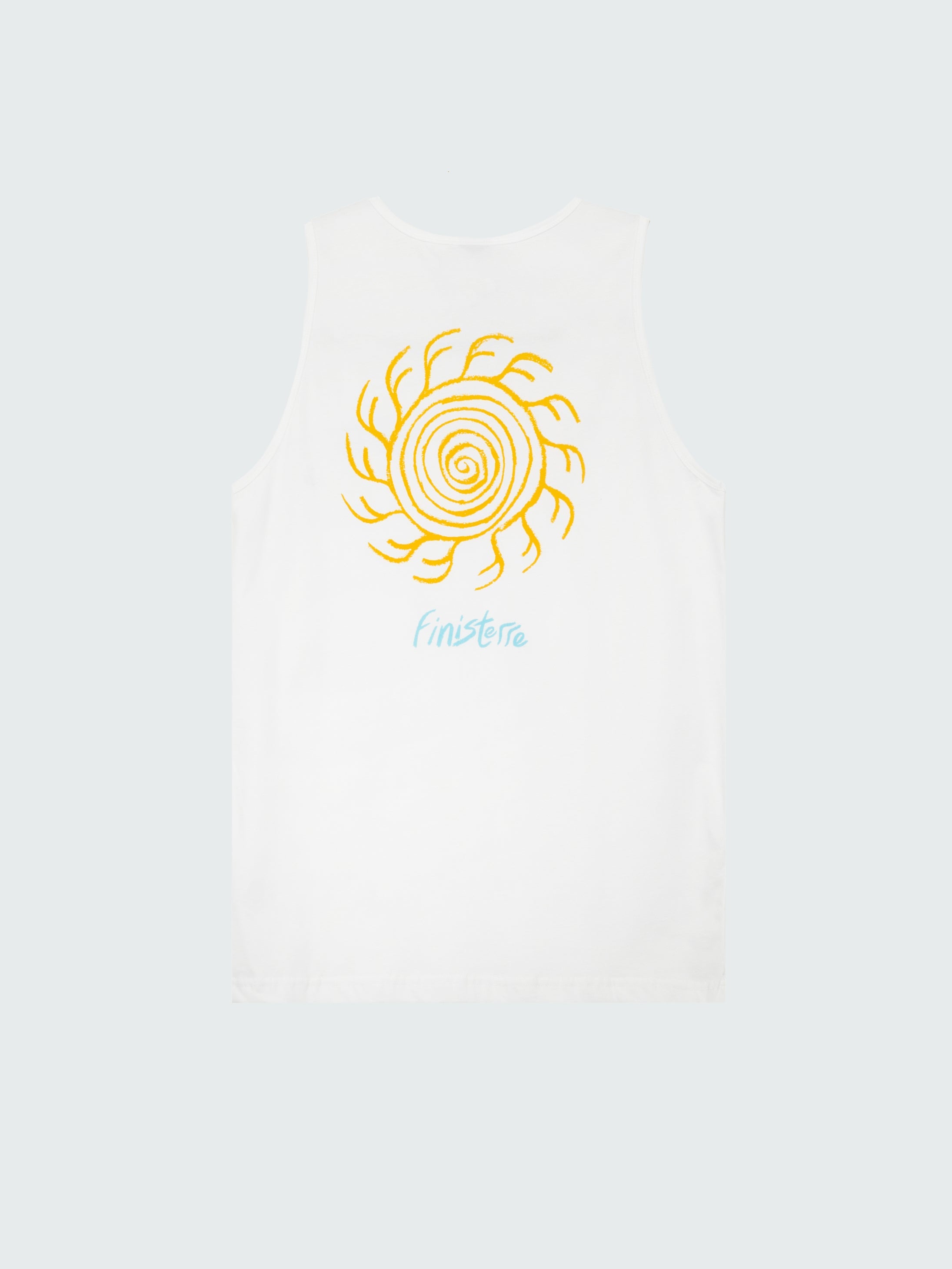 Organic Cotton Vest in White - Howl