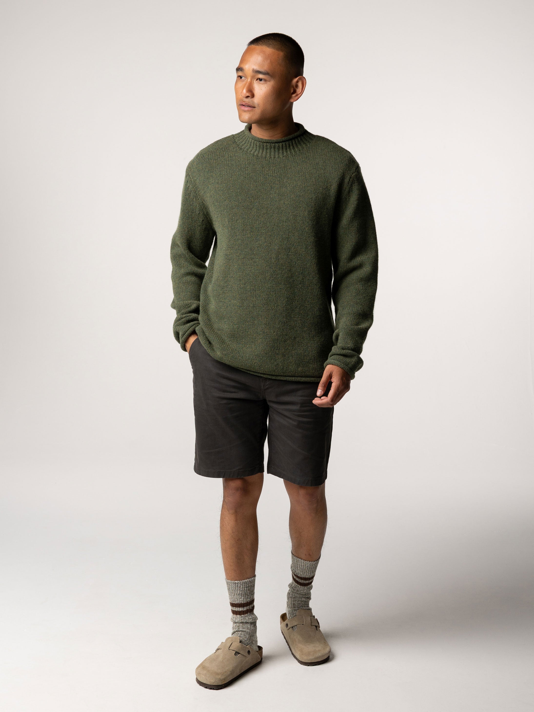 Organic Cotton Short in Raven - Rincon
