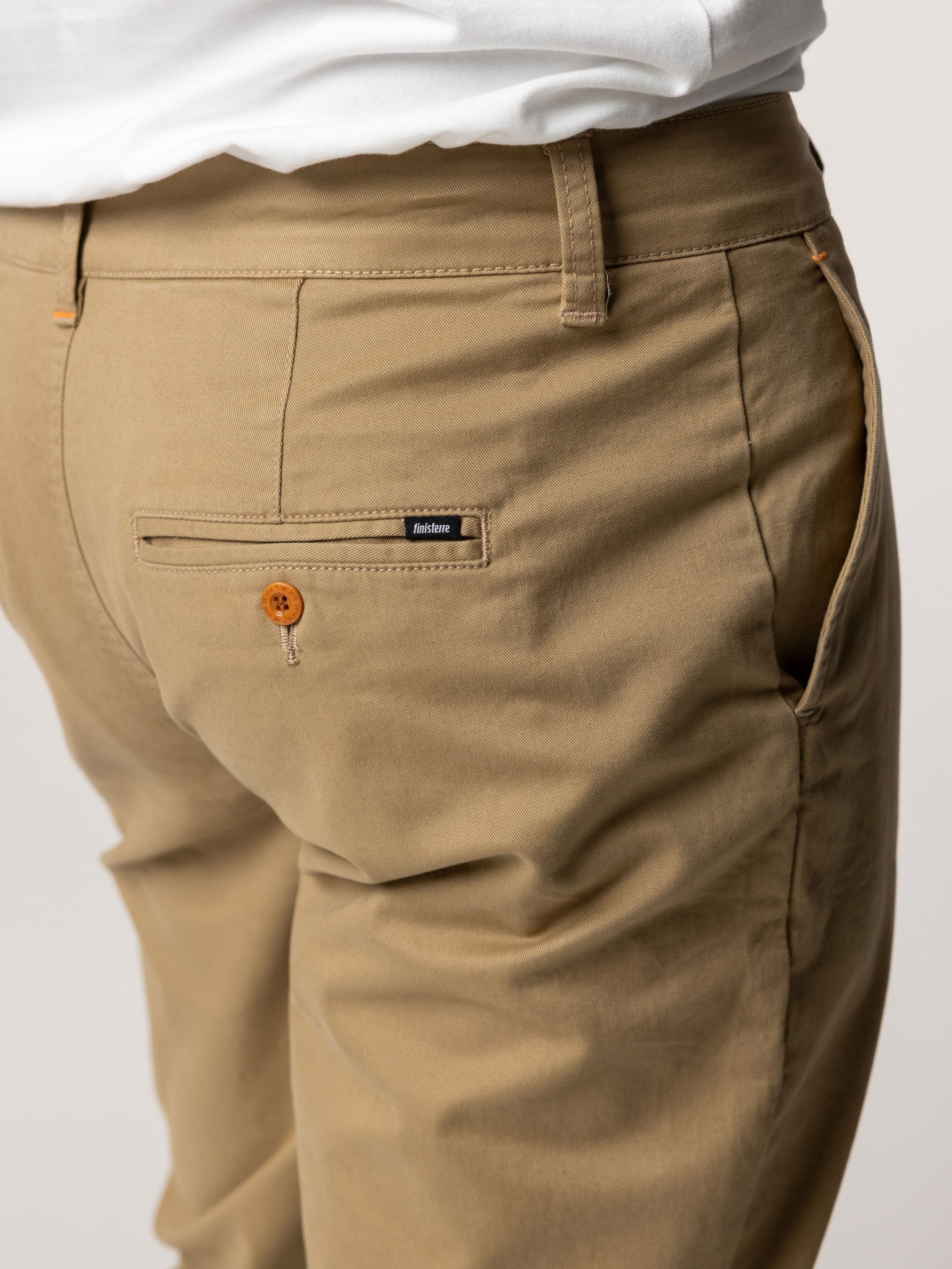 Organic Cotton Chino in Flint - Rincon