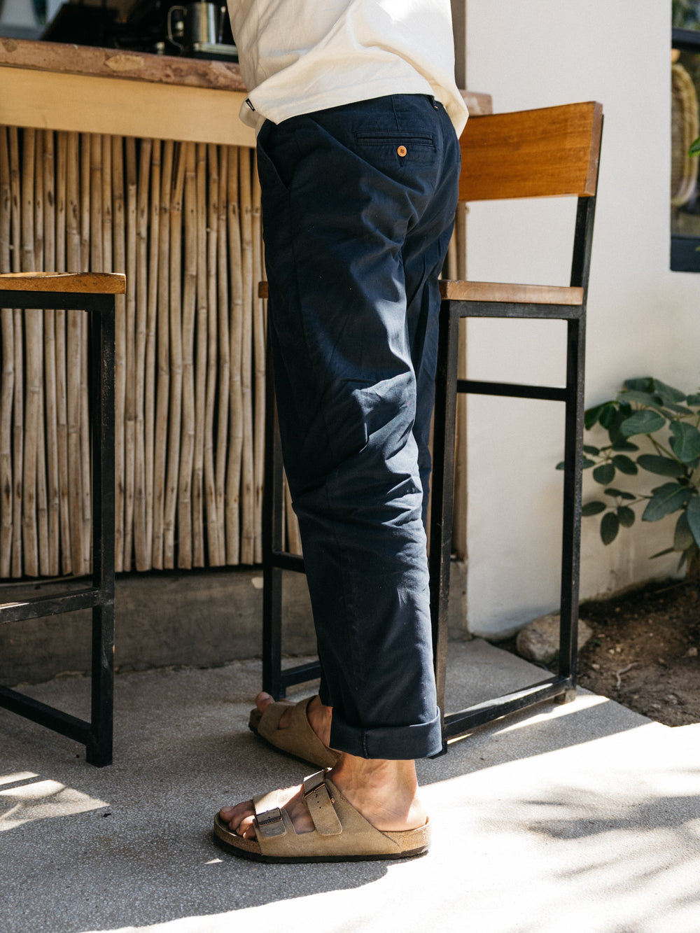 Organic Cotton Chino in Navy - Rincon