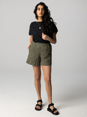 Hemp Top in Black - Morva
