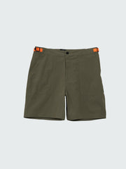 Recycled Hybrid Shorts in Olive - Walker