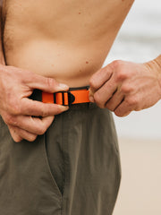 Recycled Hybrid Shorts in Olive - Walker