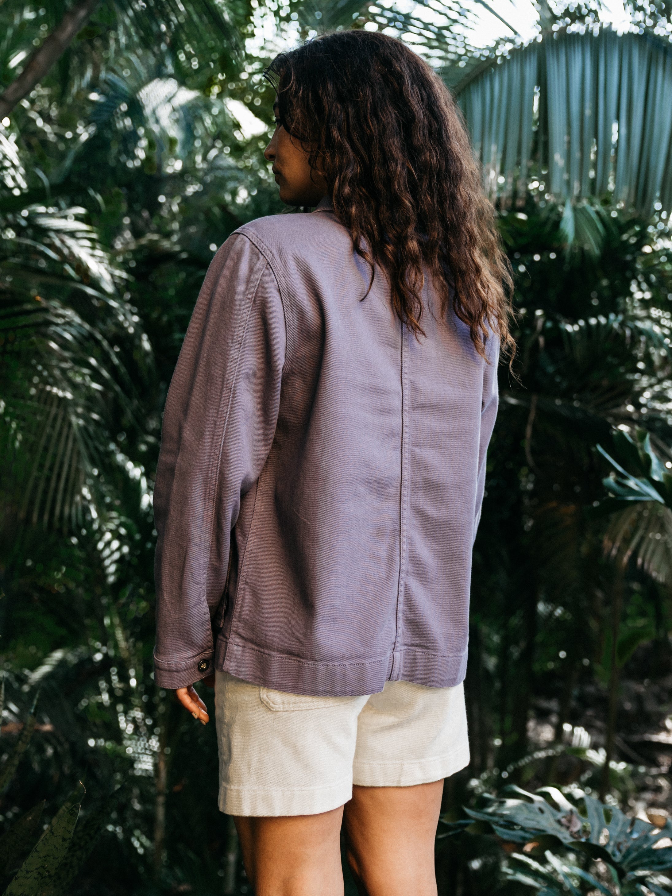 Yarrel Chore Jacket in Violet Sky