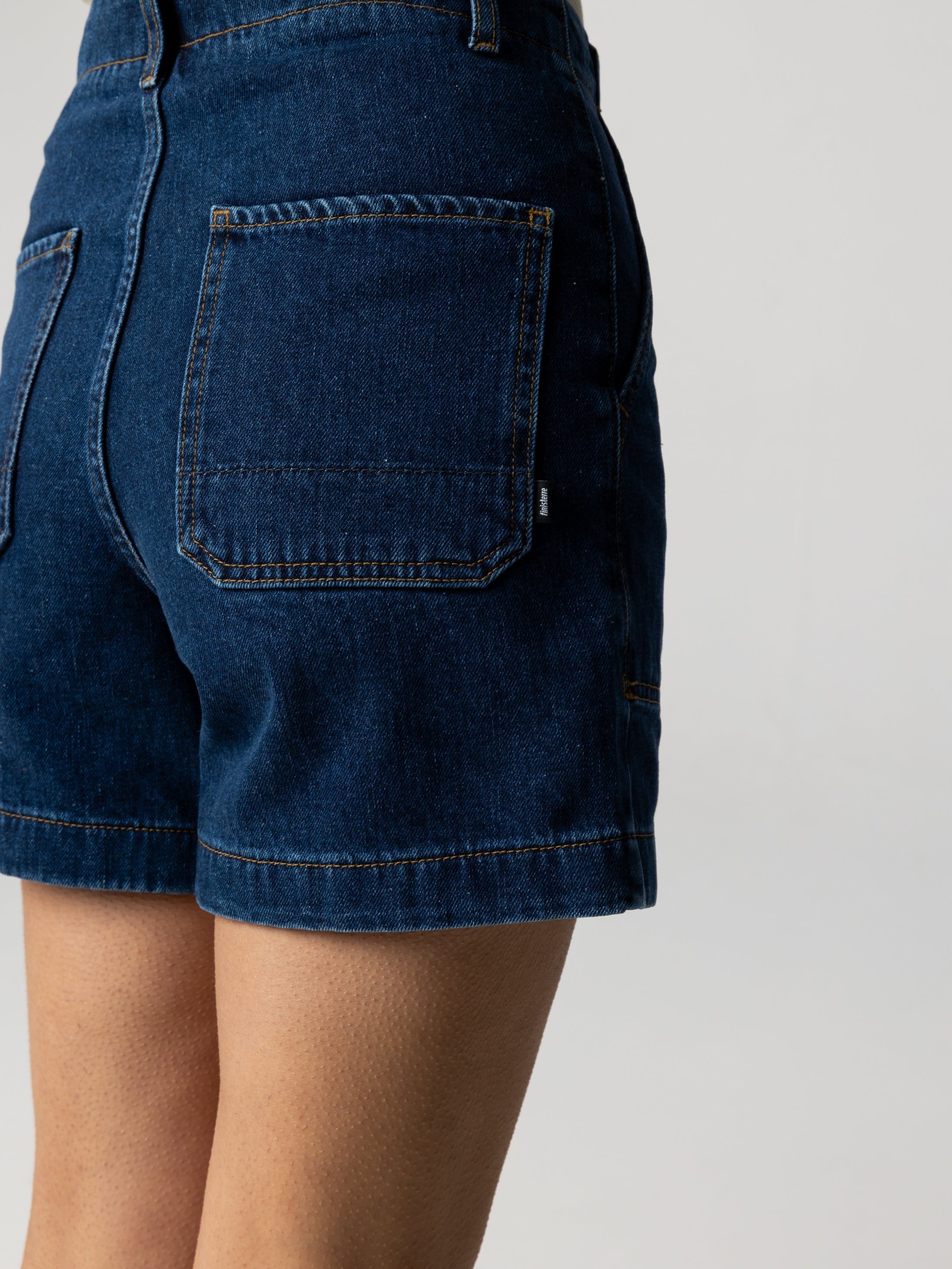 Denim Short in Dark Indigo - Yarrel