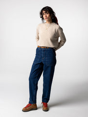 Yarrel Jean in Dark Indigo