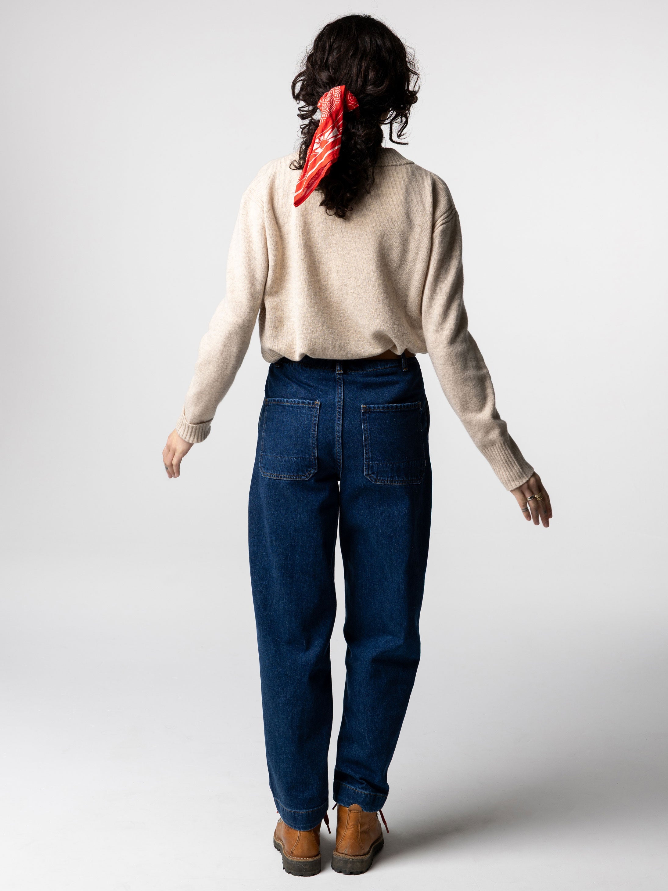 Yarrel Jean in Dark Indigo
