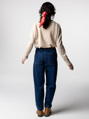 Yarrel Jean in Dark Indigo
