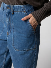 Yarrel Jean in Washed Indigo