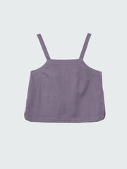 Hemp Cami Top in Purple - Morva