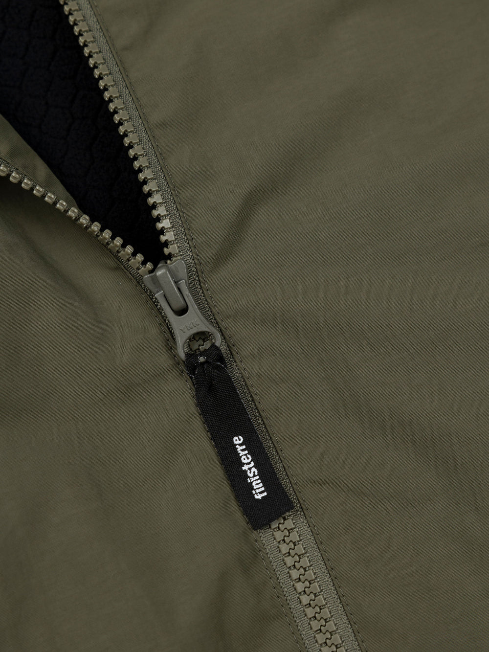 Tego Long Sleeve Robe in Olive/Black