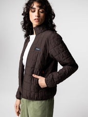 Insulated Jacket in Brown - Firecrest