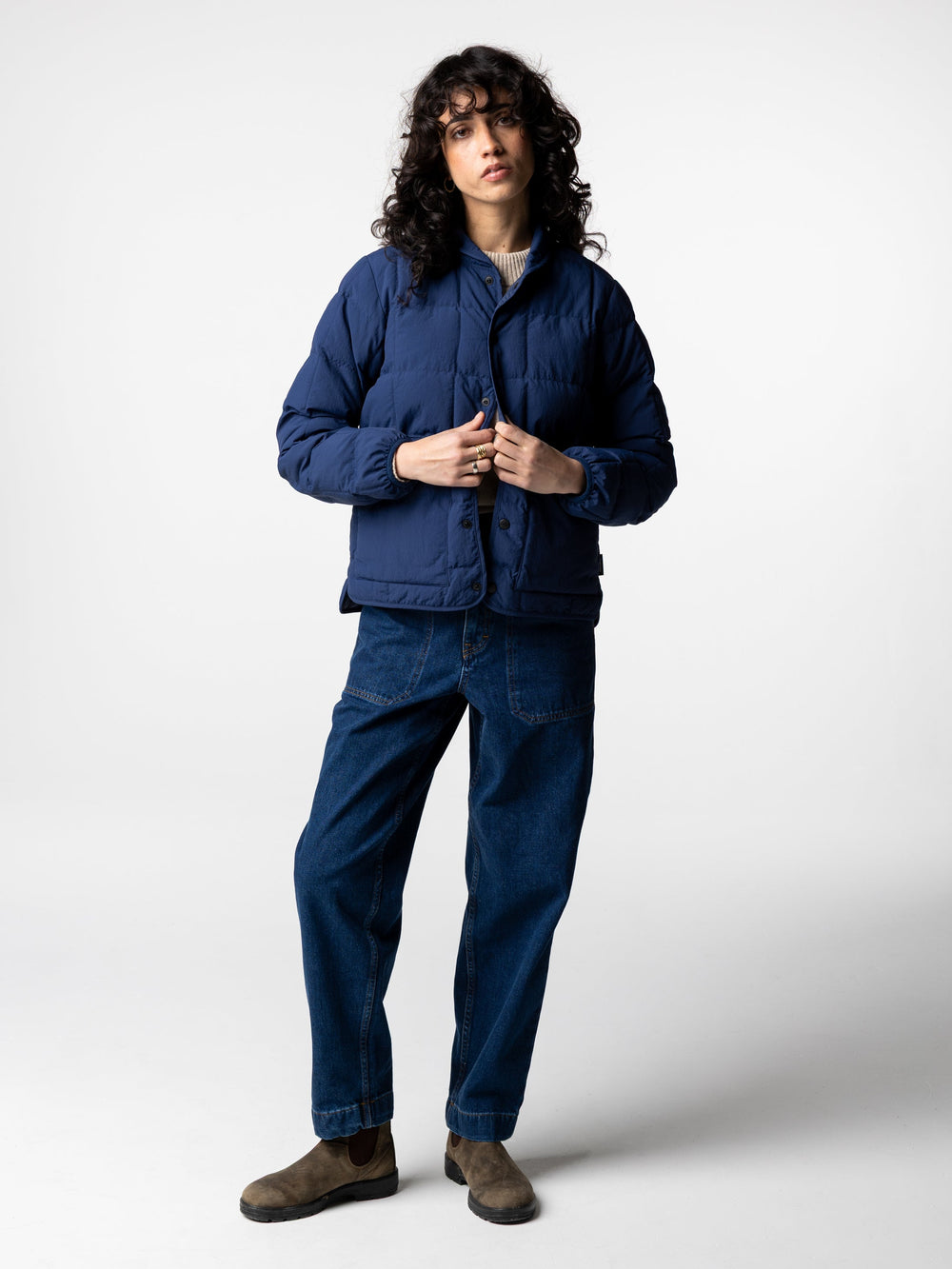 Lapwing Insulated Jacket in Blue