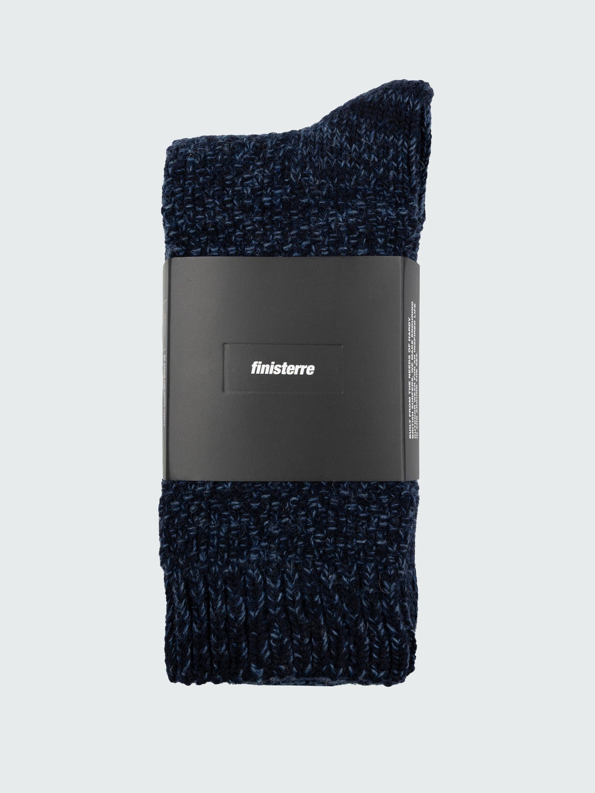 Recycled Wool Barents Wool Sock in Navy