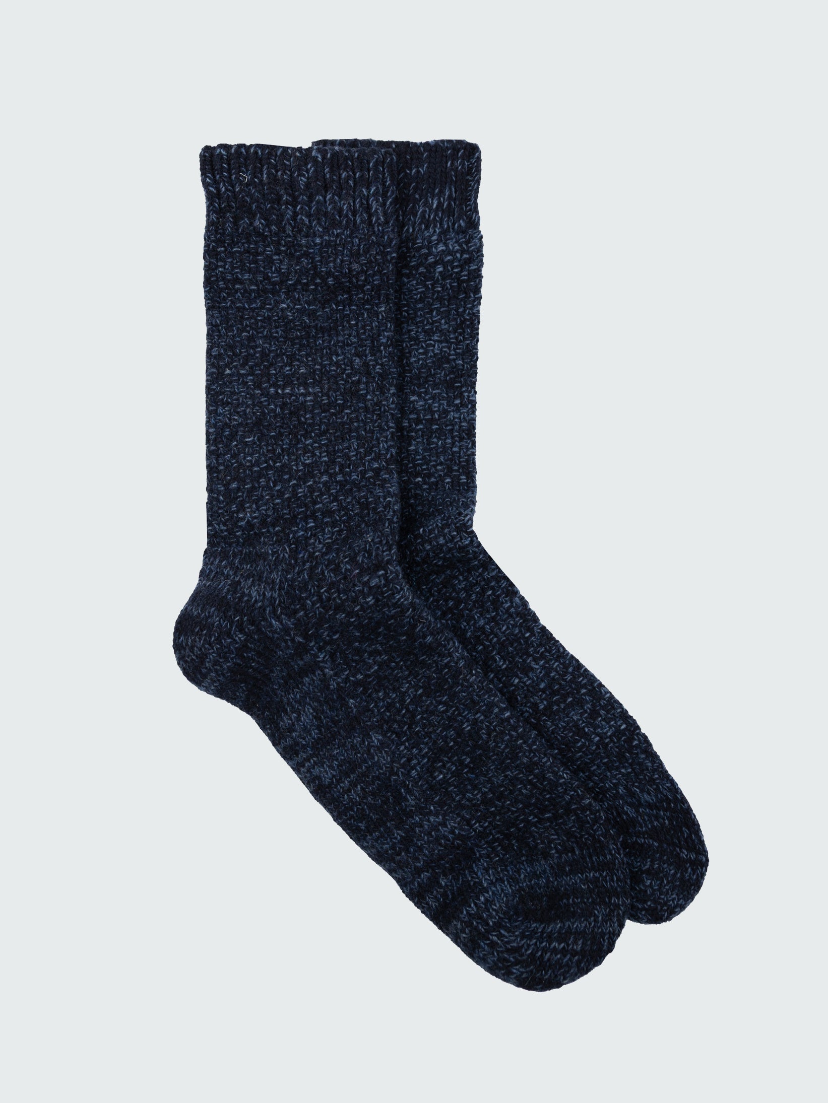 Recycled Wool Barents Wool Sock in Navy