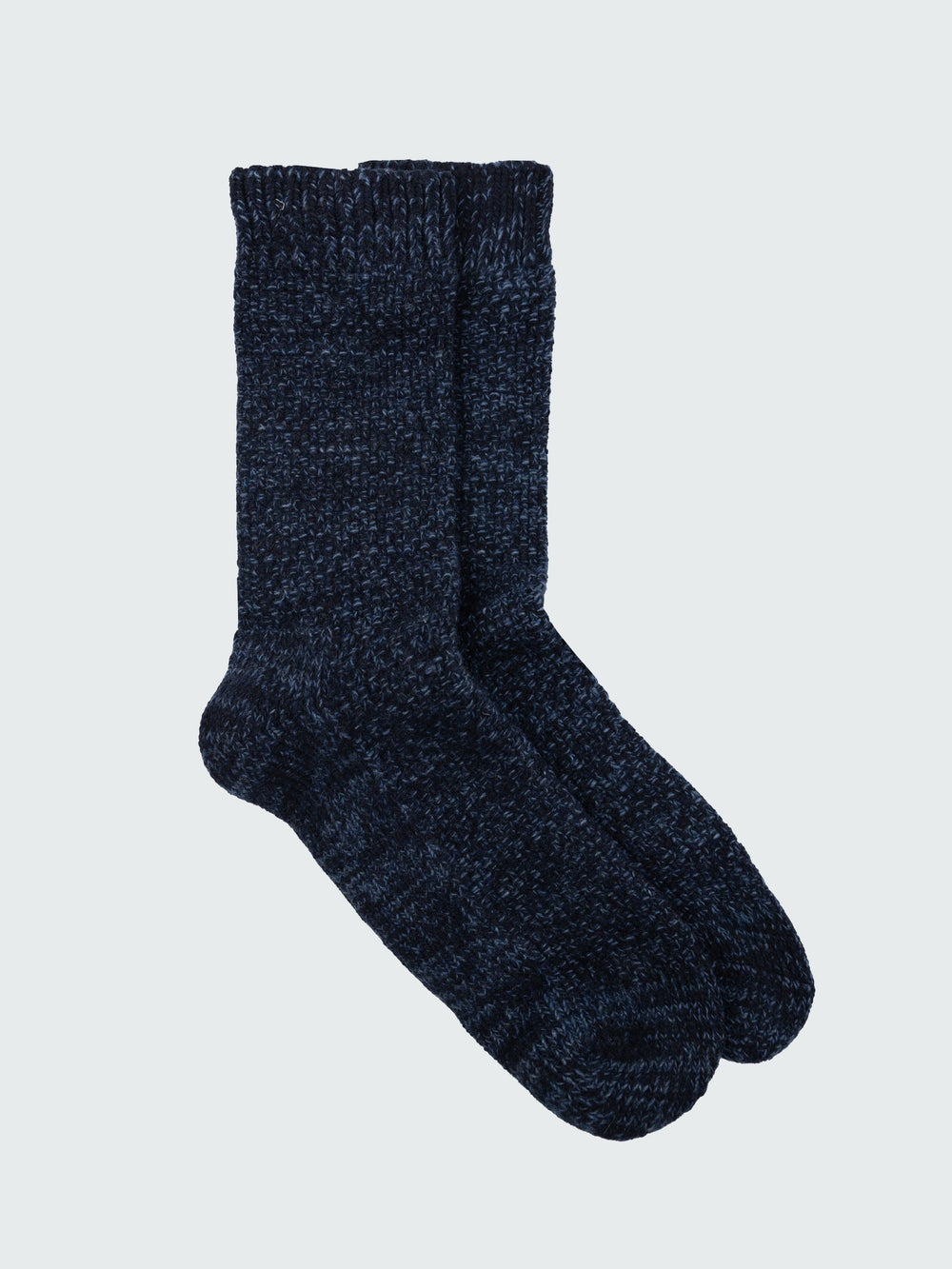Recycled Wool Barents Wool Sock in Navy