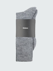 Ribbed Sock in Grey