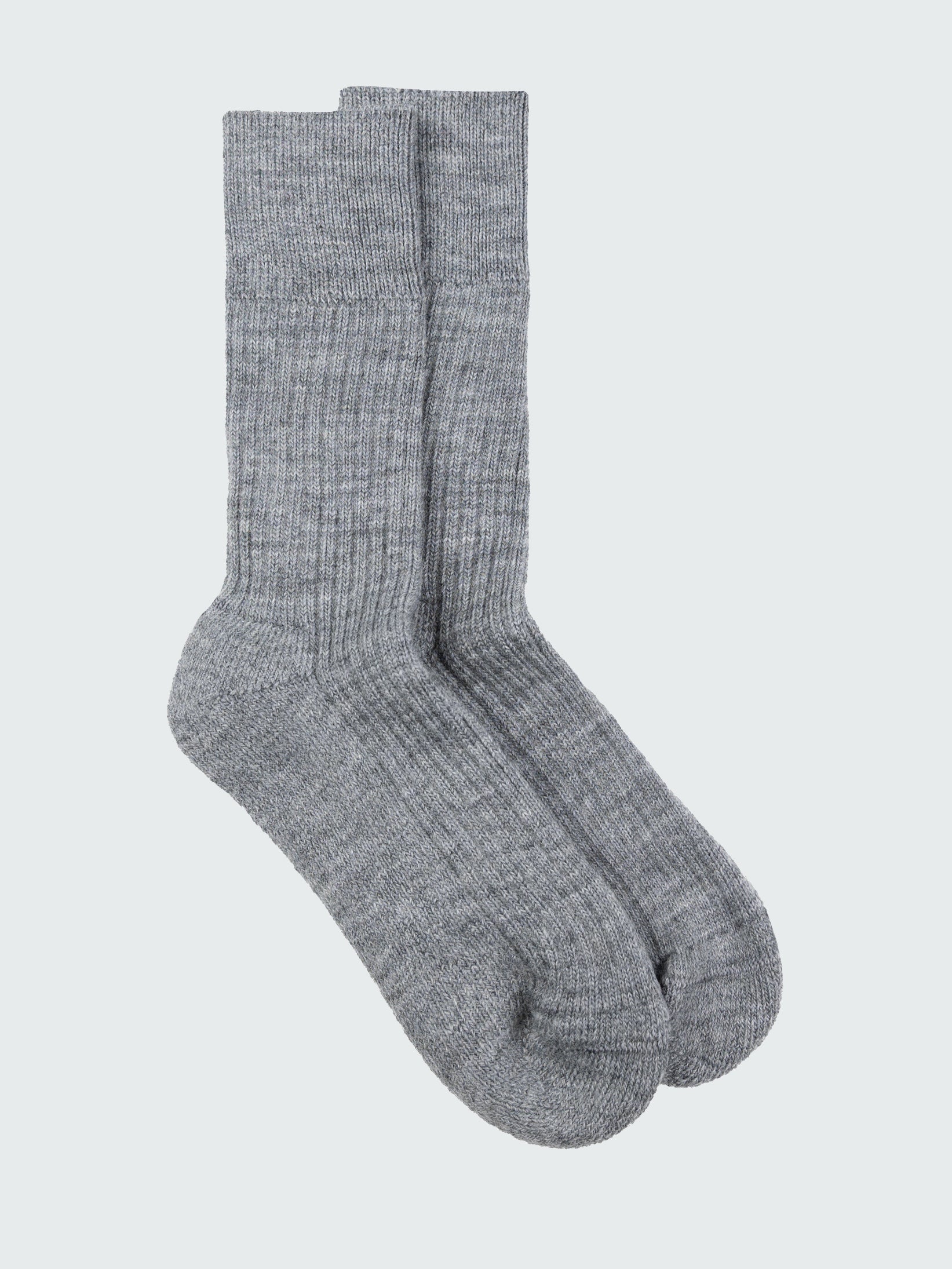 Ribbed Sock in Grey